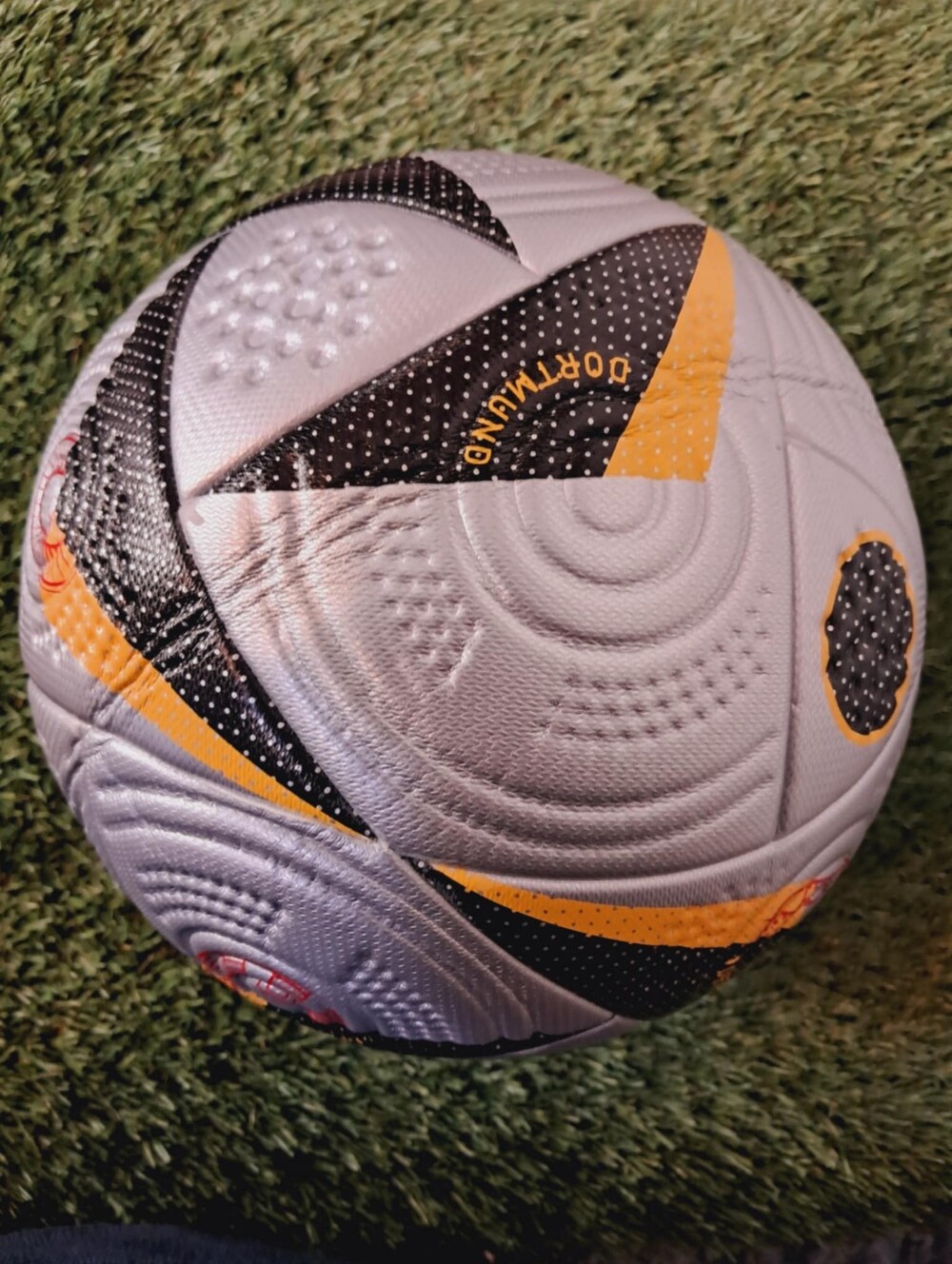 White Multi-Color Soccer Ball #5